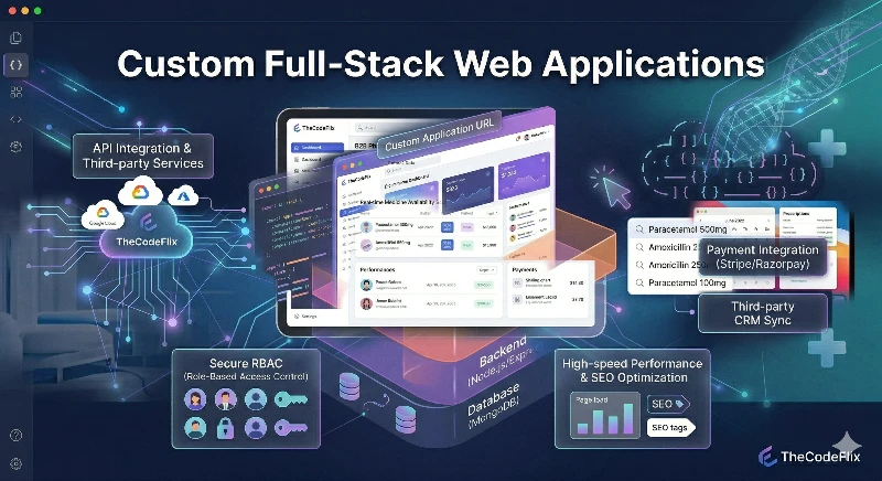 Custom Full-Stack Web Applications